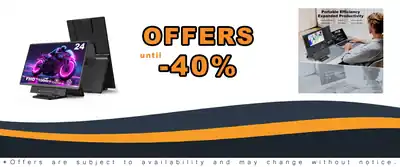 24 Inch 1080P FHD Portable Monitor USB C IPS Gaming Screen