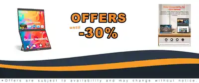 HotYeah Triple Laptop Screen Extender 15.6