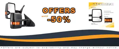 Towing Mirrors Toyota Tundra Sequoia 2007-2021