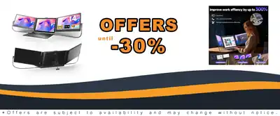 Triple Laptop Screen Extender 14